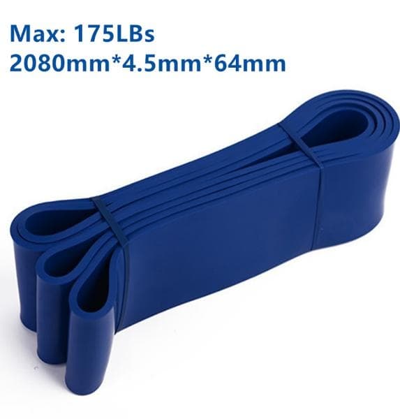 Träningsband Motståndsband Gummiband-Powerbands-Blå