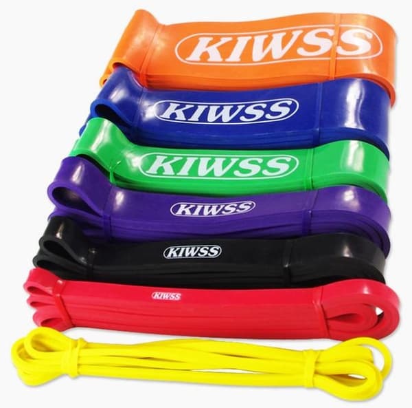 Träningsband Motståndsband Gummiband-Powerbands-Blå