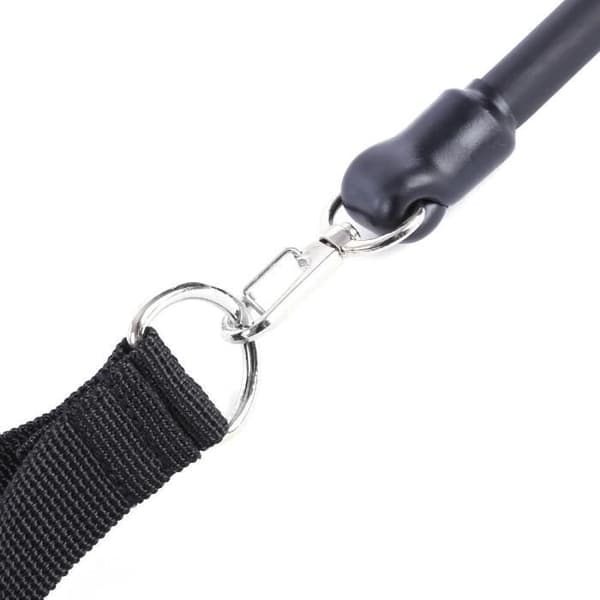 Latex Resistance Band - Set med 11 delar - Vadderade skumhandtag