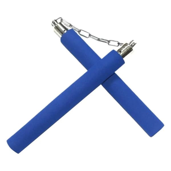 Nunchaku i skum til børn - blå