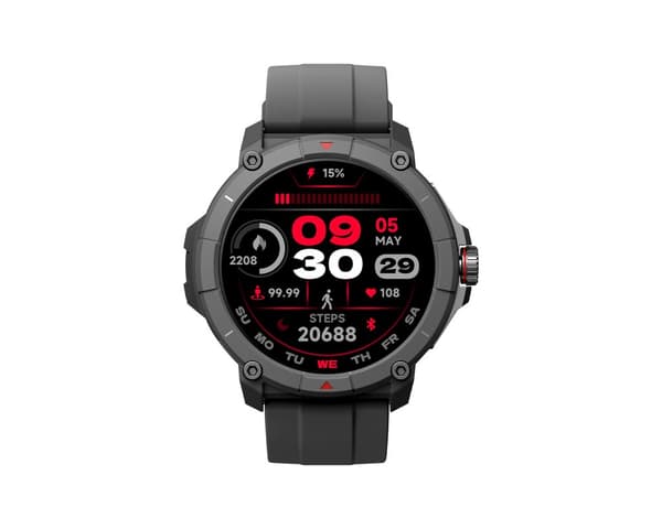 GS Smart Watch - Musta