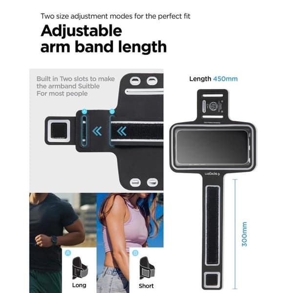 Spigen Armband Dynamic Shield A703 - Svart