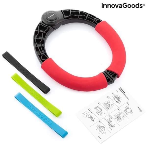 InnovaGoods justerbar armtränare med motstånd och Forcearc Workout Guide Träningstillbehör för vuxna