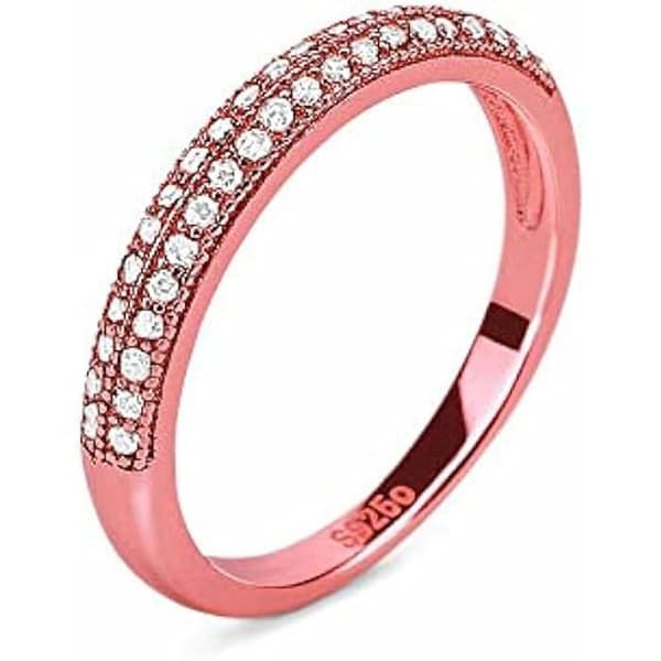 Modeaccessoarer - FOLLI FOLLIE - Damring 3R16S040RC-54 - Flerfärgad - Rostfritt stål