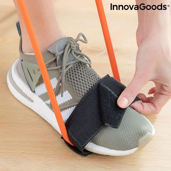 Bälte med motståndsband - InnovaGoods - Boottrainer - Fitness - Unisex - Svart