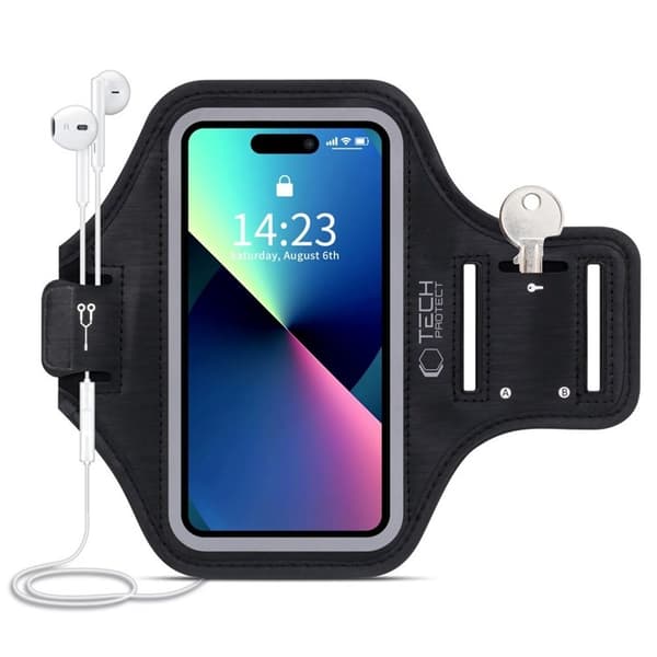 Tech-Protect Universal Sport Armband M4 - Svart