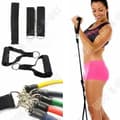 Miniatyrbild 2 av 4: Elastiska band Fitness Man Kvinna Kroppsbyggande Kropp 11 st Yoga Gym Motståndsband Kroppsbyggande Glutes Bengrepp