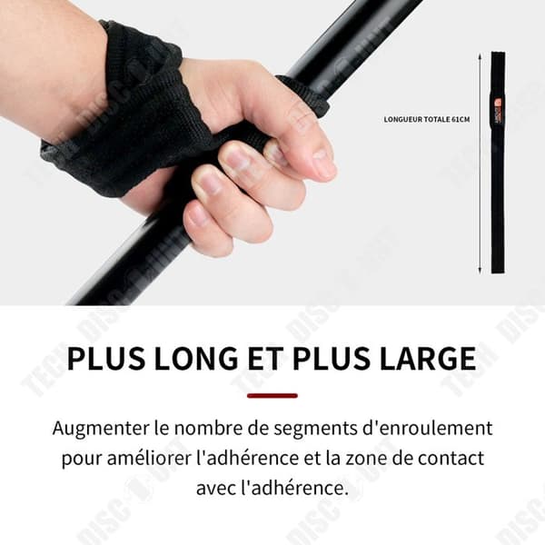 Sangle musculation 61 cm dragremmar för fitness viktlyftning lyftremmar