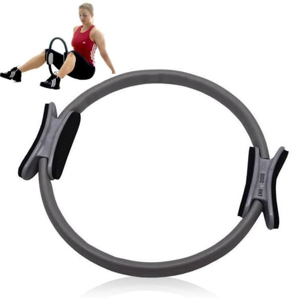 TD® Pilates Ring Träning/Motstånd Cirkelträning Ring Yoga Ring Grå