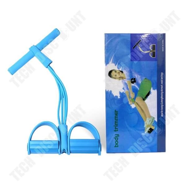 TD® - Elastic Resistance Expander Magtränare Ben Fitness Sport - Blå