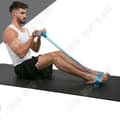 Miniatyrbild 4 av 4: TD® - Elastic Resistance Expander Magtränare Ben Fitness Sport - Blå