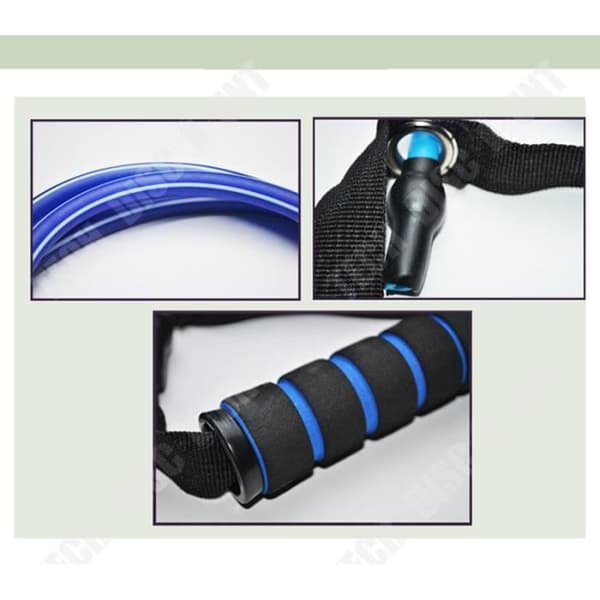 TD® yoga dragrep Inomhus fitness dragrep Elastiskt yoga dragrep 50*10*1200mm blå