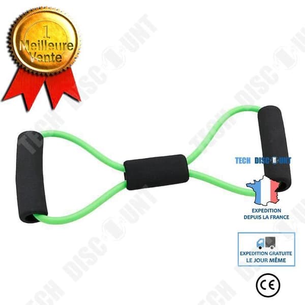 TD® Stretch Band Rep Latex Arm Motstånd Fitness Träning Pilates Yoga Hem Yoga Tillbehör