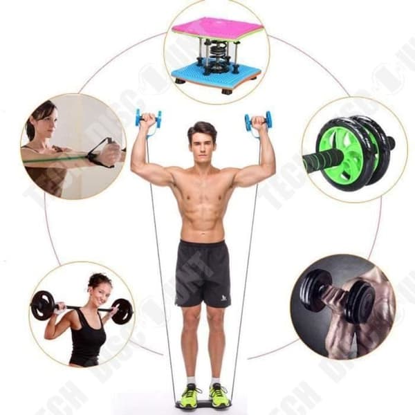 TD® Rebound magmuskler Sportutrustning, sit-ups, dragrep, hemövningar, Fi-utrustning