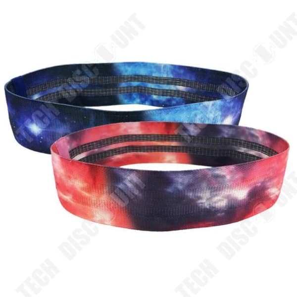 TD® Loop Resistance Band Träning Yogaband Träning Fitness Träning Cross Fit 2 delar Yogatillbehör
