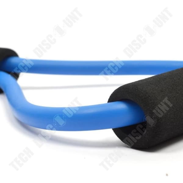 TD® Tube Resistance Band Latex Professionell Tränings Yoga Elastisk Aerobic Typ Lämplig för Yoga Figur 8 Rally-röd