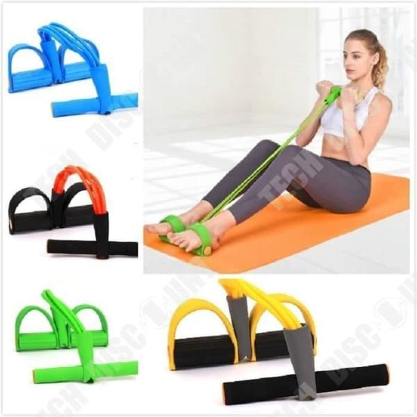 TD® Kuotuo Rally Device Vest Line Fitness Device Sit-up Rally Pedal Fyra Tube Rally