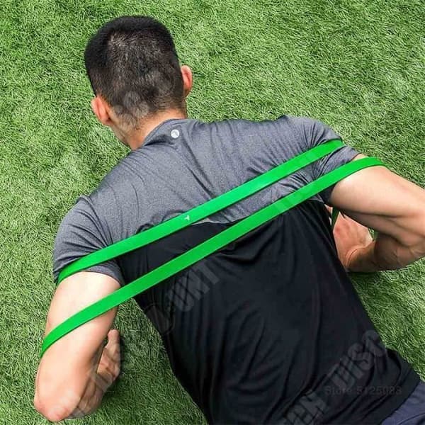 TD® rem sportsele yoga tillbehör yoga hängmatta stretching yoga bälte pilates tillbehör - Modell: svart