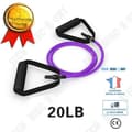 Miniatyrbild 1 av 4: TD® Fitness Accessories - Styrketräning, 2019 120 cm Yoga Drag-rep Elastic Resistance Bands Fitness Workout - LILA Typ