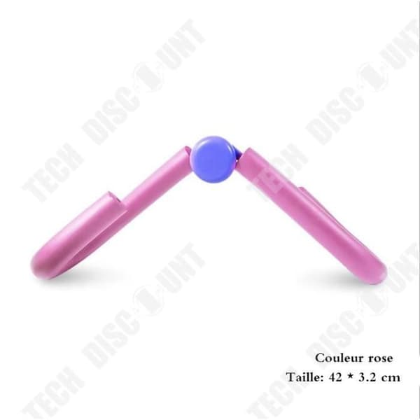 TD® Ben Hem Fitness Bentränare Skönhet Ben Artefakt Stovepipe Klämma Yogaträning Skönhet Butt Clip rosa