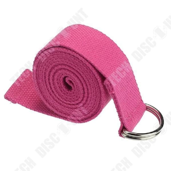 TD® Fashionabla yogatillbehör, justerbar benfitnessmidja, 180 cm lång stretchrem