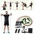 Miniatyrbild 1 av 4: TD® Elastic Resistance Bands Sets träningsgummi elastiskt band för träningsdragrep