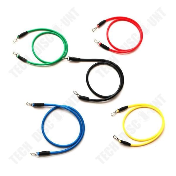 TD® Resistance Bands Set Träning Gym Sport Hem Träning Rör Elastiska band Träningsutrustning