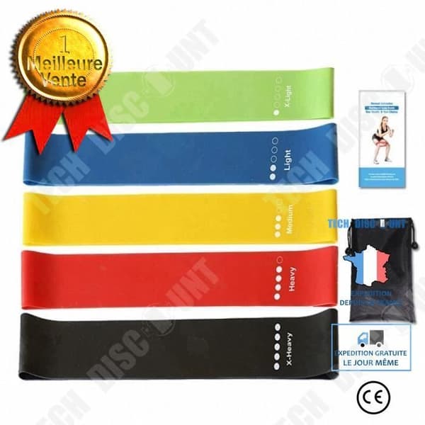 TD® 7st Glidplatta Snabb Fitness Kroppskoordination Träning Glidplatta Tensi Bältes Set