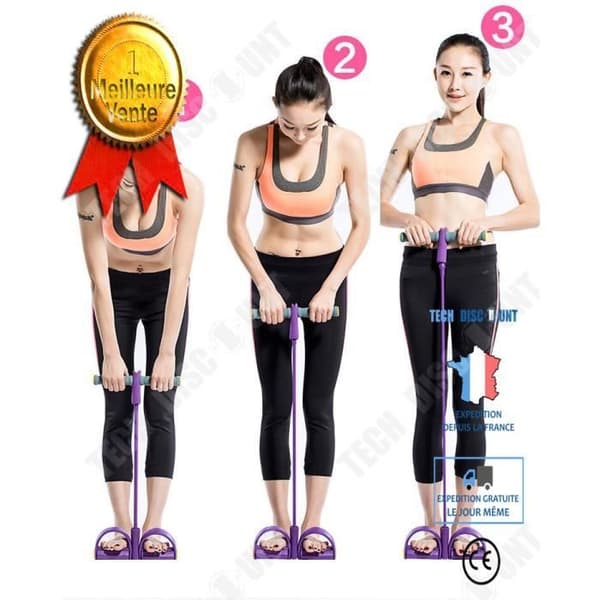 TD® Wind Resistance Band Hemgym Sport Workout Elastiska band - Modell: Grön - HSJSTLDA1