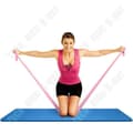 Miniatyrbild 4 av 4: TD® Elastiskt Yogaband Latexbälte 1,5 M Naturligt Spännband Kvinna Yoga Sport Fitness Hem - lila
