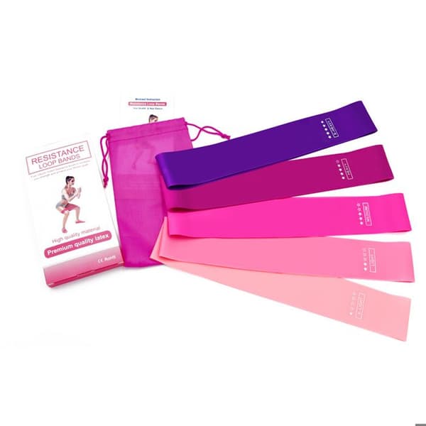 Elastiskt motstånd INN® 5 st elastisk band träning elastisk sport motståndsband träning elastisk träning