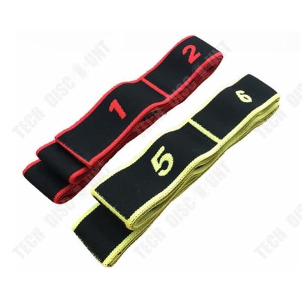 TD® Stretch Elastic för träning Yoga/Gymnastik/Latin Dans Bältesrem Body Resistance Band