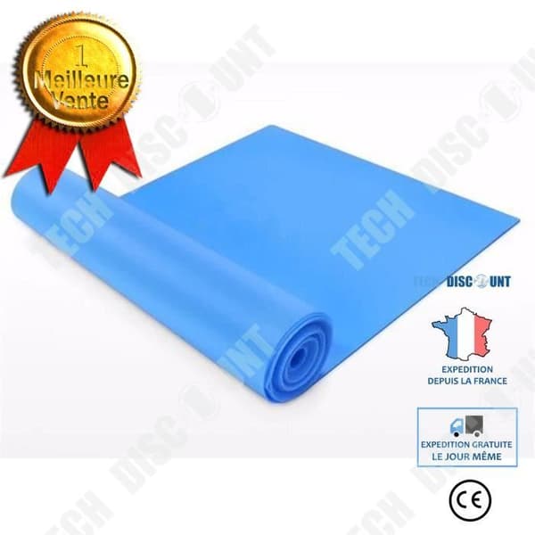 TD® Fitness Tillbehör - Styrketräning, 5 färger Yoga Resistens Gummiband Sport Träningsband