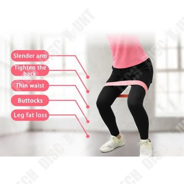 TD® Yoga Fitness Band Stretching Ben och vackra skinkor Resistance Band Yoga Fitness Companion