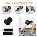 Miniatyrbild 2 av 4: TD® 17 st Elastiska motståndsband Elastiskt rör Fitness Träning Yoga Pilates Gym Sport Håll dig i form hemma
