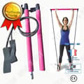 Miniatyrbild 1 av 4: TD® Pilates Bar Stick med Resistance Band för Hemgym Sport Workout d - Modell: LILA