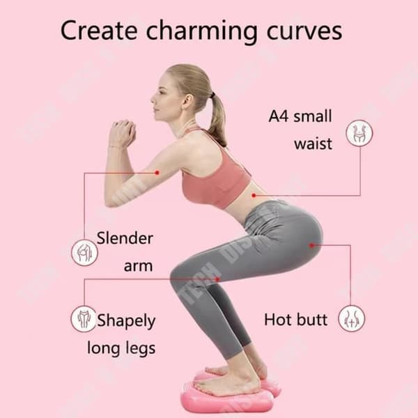 TD® Hushållspedal Stepper Dam Sport Fettreduceringsmaskin Uppblåsbar Fot Stepper Fitnessutrustning