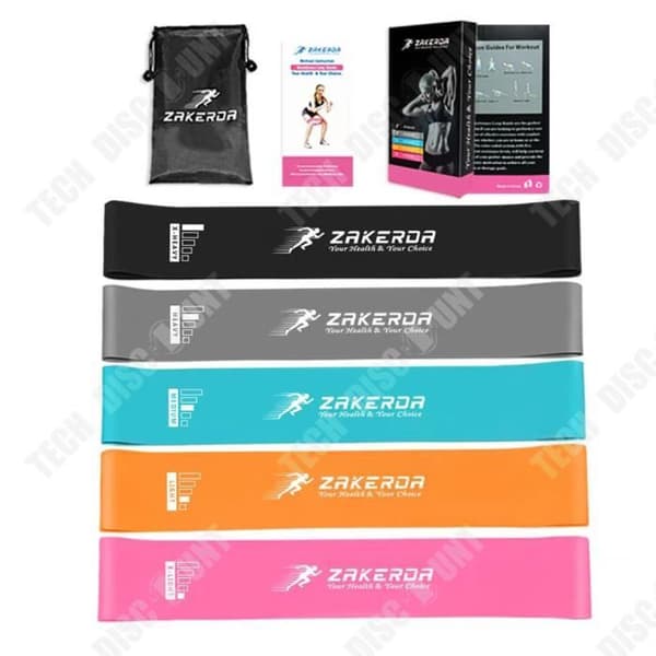 TD® Yoga Fitness Rally Band Latex Textur Styrketräning Motstånd Band Ring Fitness träning Elastiskt band Fitness Training S