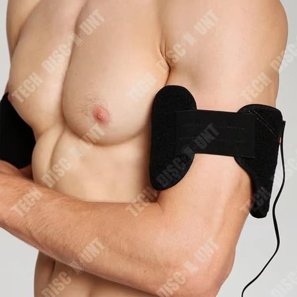 TD® Armmuskel för män biceps träningsutrustning hem arm muskel vibrationsstärkande bälte massagebälte