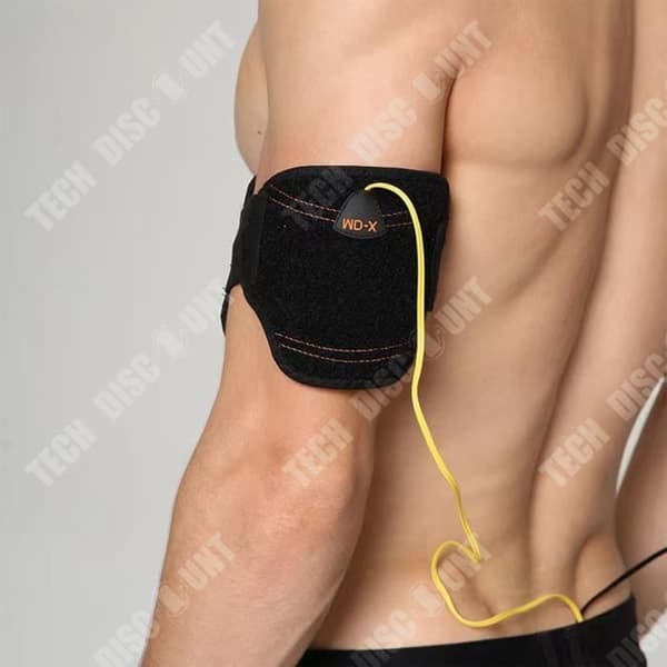TD® Armmuskel för män biceps träningsutrustning hem arm muskel vibrationsstärkande bälte massagebälte