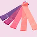 Miniatyrbild 3 av 4: TD® Gradient Color Latex Elastiskt Band Fitness Suit Yogabälte Höft Ben Shaping Tool