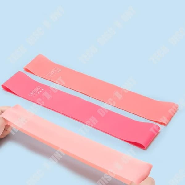 TD® Gradient Color Latex Elastiskt Band Fitness Suit Yogabälte Höft Ben Shaping Tool