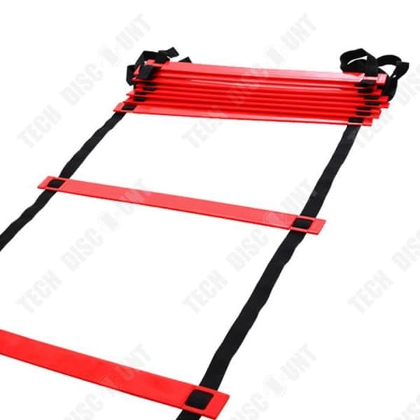 TD® Agility Ladder Stegträning Hoppstege Basket Hastighetsträning Mjuk repstege