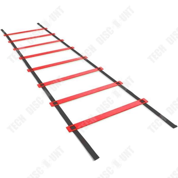 TD® Agility Ladder Stegträning Hoppstege Basket Hastighetsträning Mjuk repstege