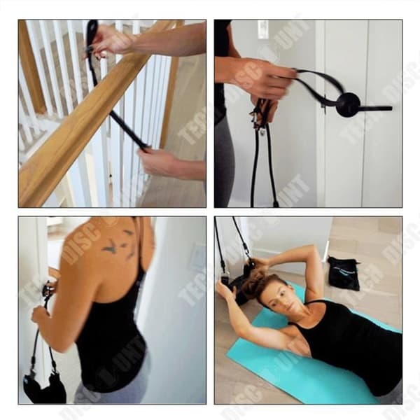 TD® Hängmatta för nacke Hängmatta för nacken, bärbar massager för avslappningshängmatta, upphängningsrem för smärtlindring Justerbar längd