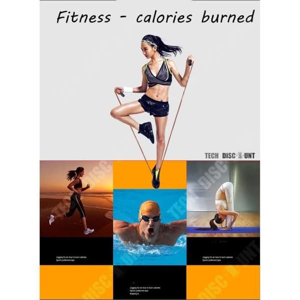 TD® hopprep i läder fitness gym sport konditionsdiet tillbehör viktminskning bodybuilding solid miljövänlig lättviktsboxning