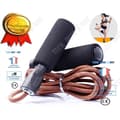 Miniatyrbild 1 av 4: TD® hopprep i läder fitness gym sport konditionsdiet tillbehör viktminskning bodybuilding solid miljövänlig lättviktsboxning