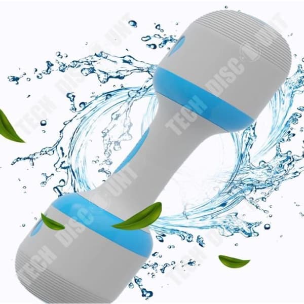 Justerbara Hantlar 10 kg - Tech Discount® - Fitness - TPR + PR - Galvaniserad Stålblock