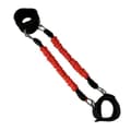 Miniatyrbild 4 av 4: Taekwondoutrustning Stretchremmar Yoga Ben Styrketräning Fotsträckare Röd Färg Justerbar längd Sport Fitness