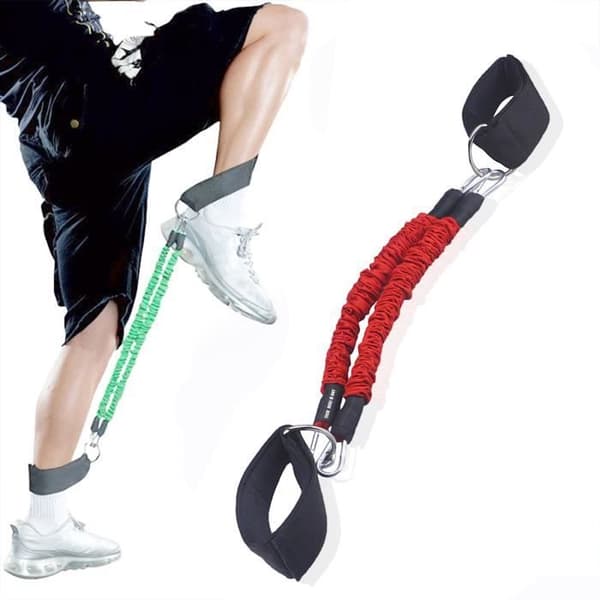 Taekwondoutrustning Stretchremmar Yoga Ben Styrketräning Fotsträckare Röd Färg Justerbar längd Sport Fitness